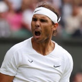 Rafa Nadal, en Wimbledon