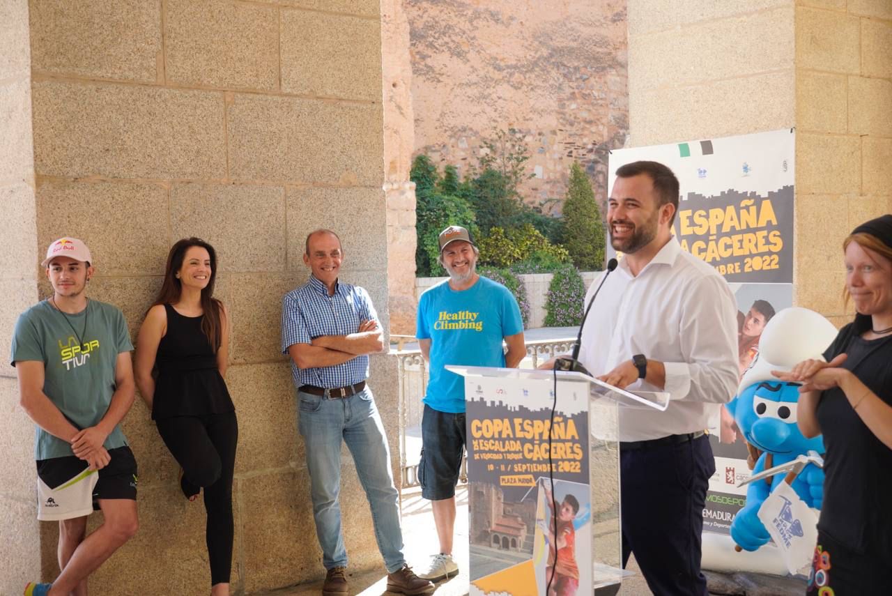 Cáceres será sede de la última prueba de la Copa de España de Escalada Cáceres será sede de la última prueba de la Copa de España de Escalada