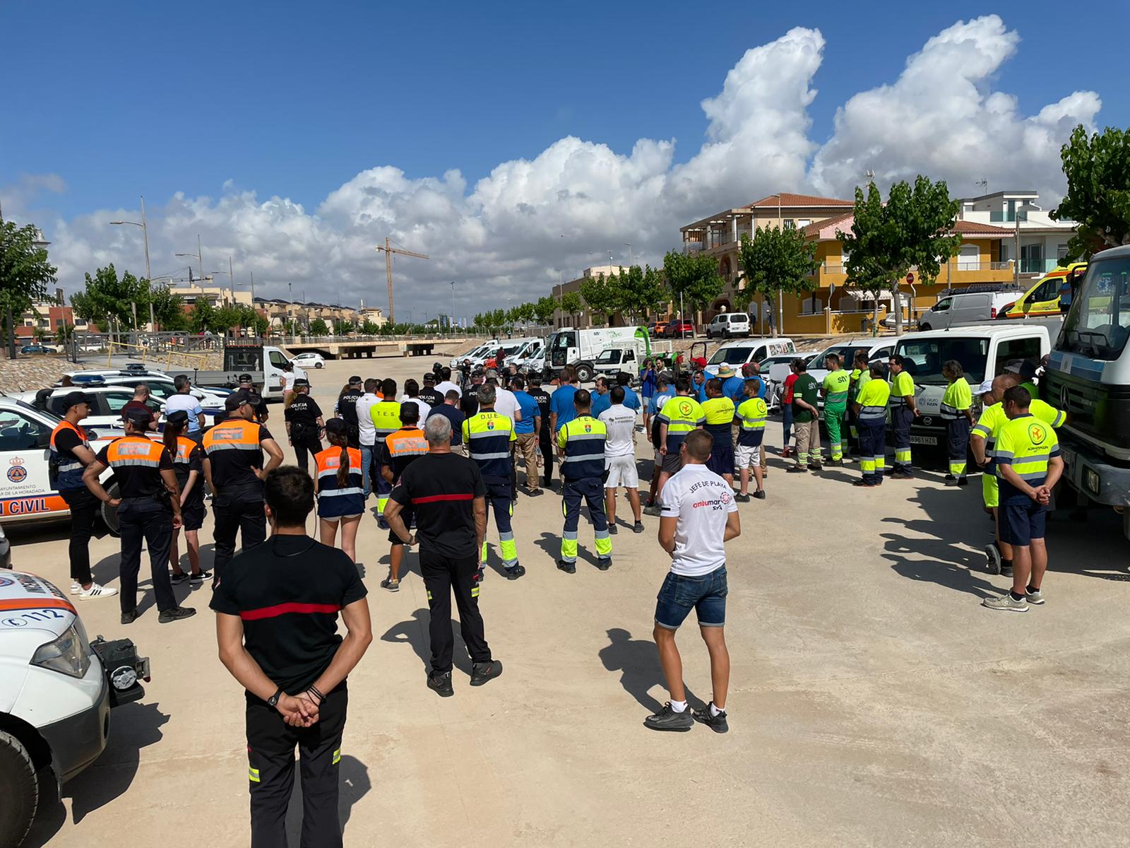 Pilar de la Horadada presenta el dispositivo que dará cobertura al verano con 300 personas Pilar de la Horadada presenta el dispositivo que dará cobertura al verano con 300 personas
