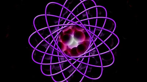 Imagen de archivo que muestra la estructura atómica nuclear Imagen de archivo que muestra la estructura atómica nuclear/ Pixabay