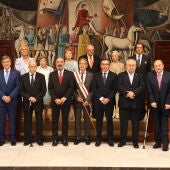 La DPZ entrega la Medalla de Santa Isabel a sus doce expresidentes
