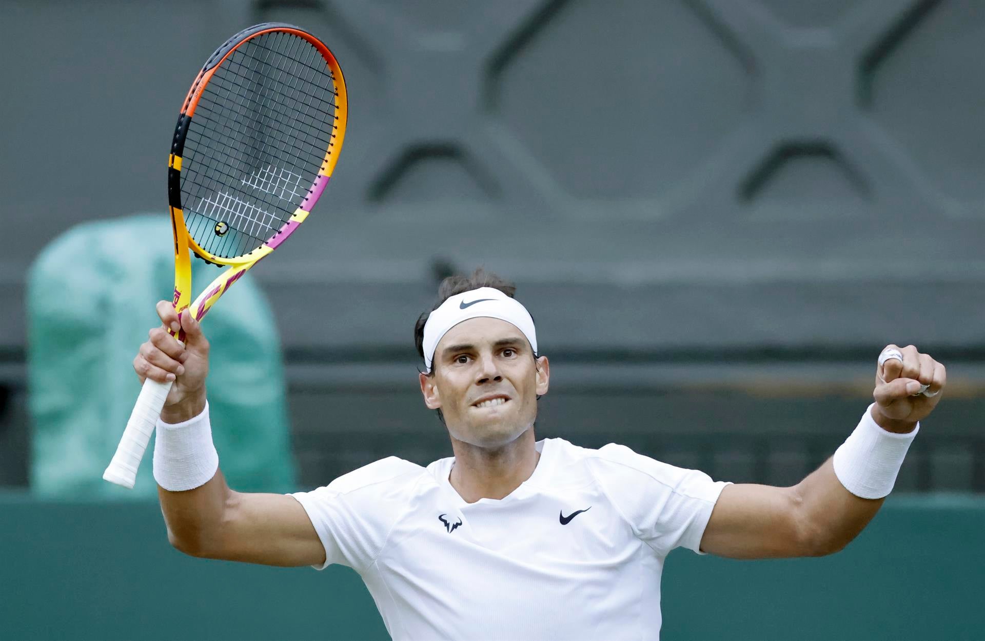 Rafa Nadal alcanza los cuartos de Wimbledon tras ganar con autoridad a Van de Zandschulp Rafa Nadal alcanza los cuartos de Wimbledon tras ganar con autoridad a Van de Zandschulp