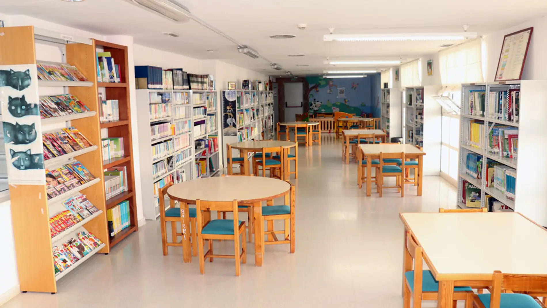 Sala infantil de la biblioteca pública de Puerto Real