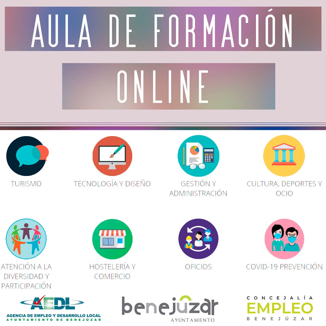 Benejúzar pone en marcha un portal de formación online gratuita para los vecinos del municipio Benejúzar pone en marcha un portal de formación online gratuita para los vecinos del municipio
