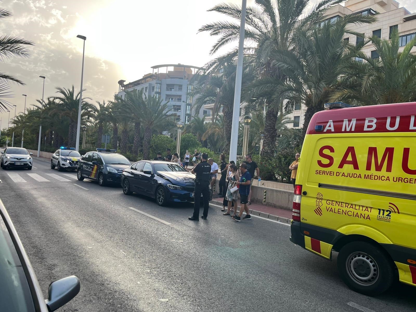 Una joven adolescente resulta herida tras ser atropellada en la avenida de la Universidad de Elche Una joven adolescente resulta herida tras ser atropellada en la avenida de la Universidad de Elche