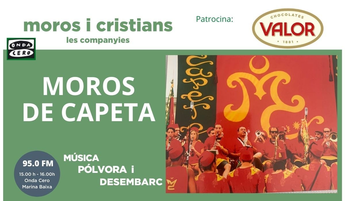 Moros de Capeta, serietat i compromís amb la festa Moros de Capeta, serietat i compromís amb la festa