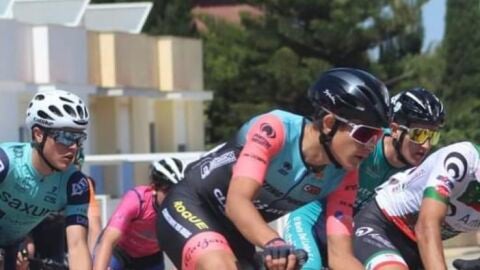 El ciclista ilicitano Sergio Hern&aacute;ndez, presente en el Campeonato de Espa&ntilde;a de Valladolid.