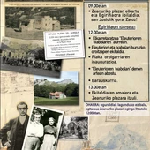 Zeanuri rinde homenaje a Eleuterio Goikoetxea en el centenario del refugio de Egiriñao Zeanuri rinde homenaje a Eleuterio Goikoetxea en el centenario del refugio de Egiriñao