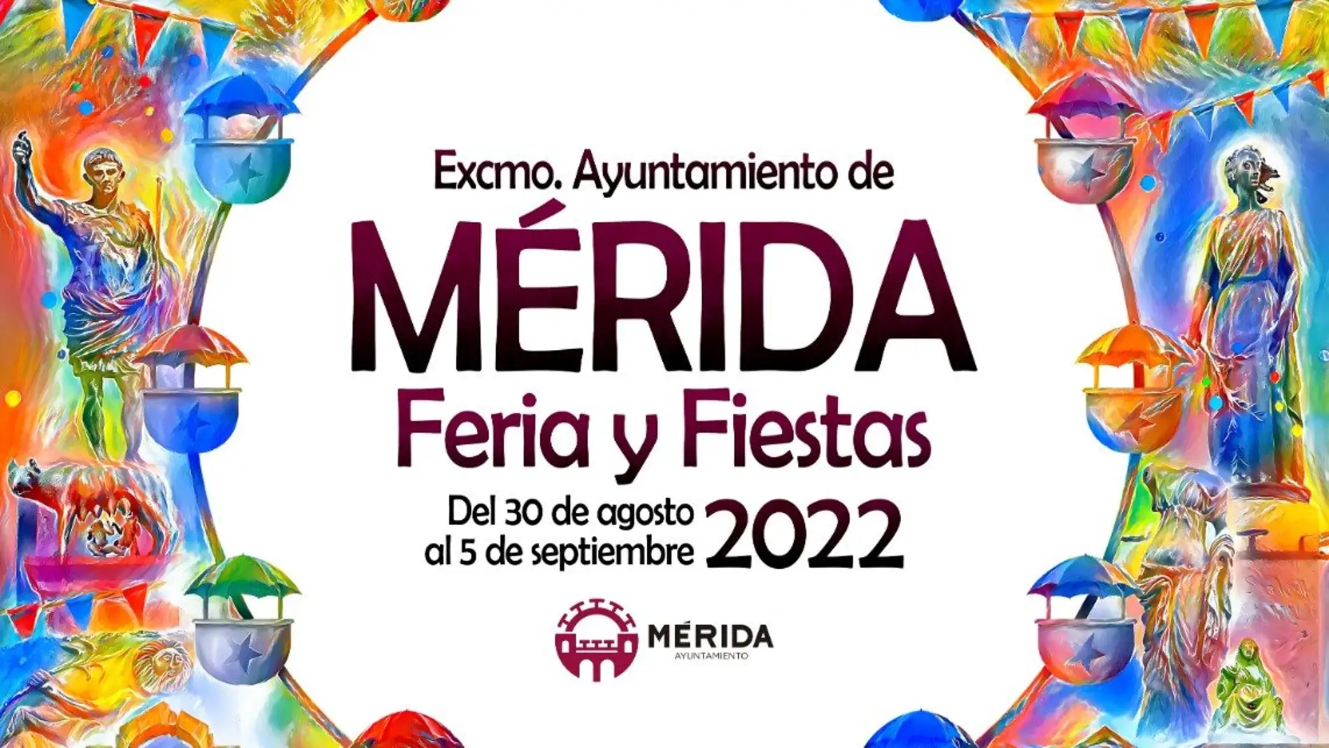 Mérida celebrará sus Ferias y Fiestas del 30 de agosto al 5 de septiembre