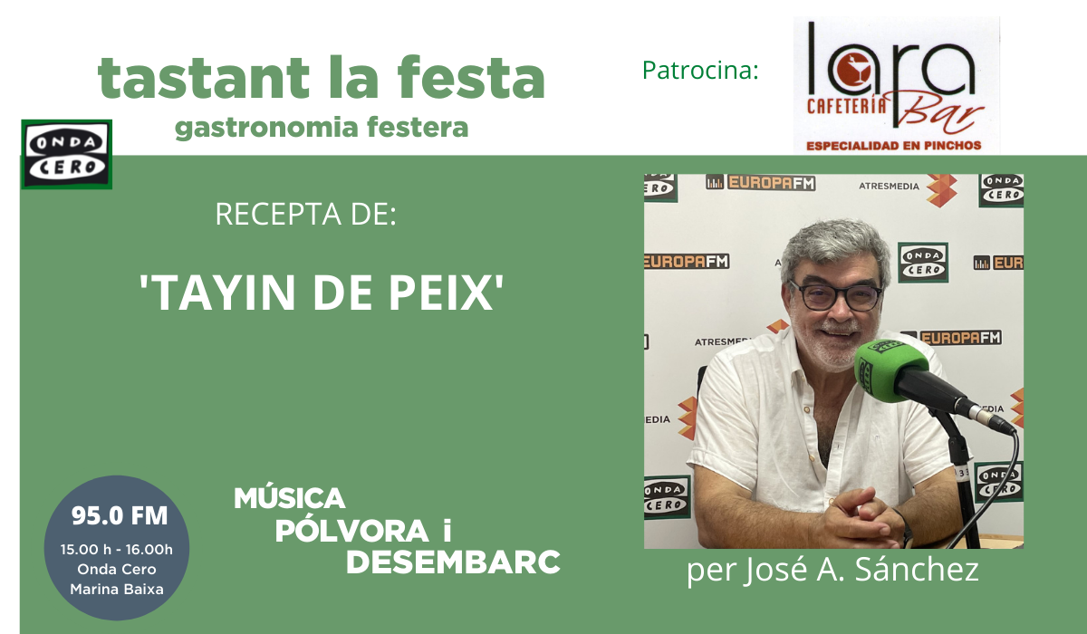 La recepta festera per José A. Sánchez La recepta festera per José A. Sánchez