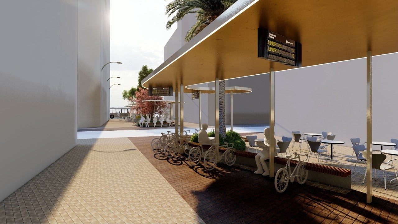 Elche reformará el intercambiador de autobuses del centro de la ciudad y le ganará espacio prolongando la zona peatonal a un nuevo tramo de la calle Alfredo Llopis Elche reformará el intercambiador de autobuses del centro de la ciudad y le ganará espacio prolongando la zona peatonal a un nuevo tramo de la calle Alfredo Llopis