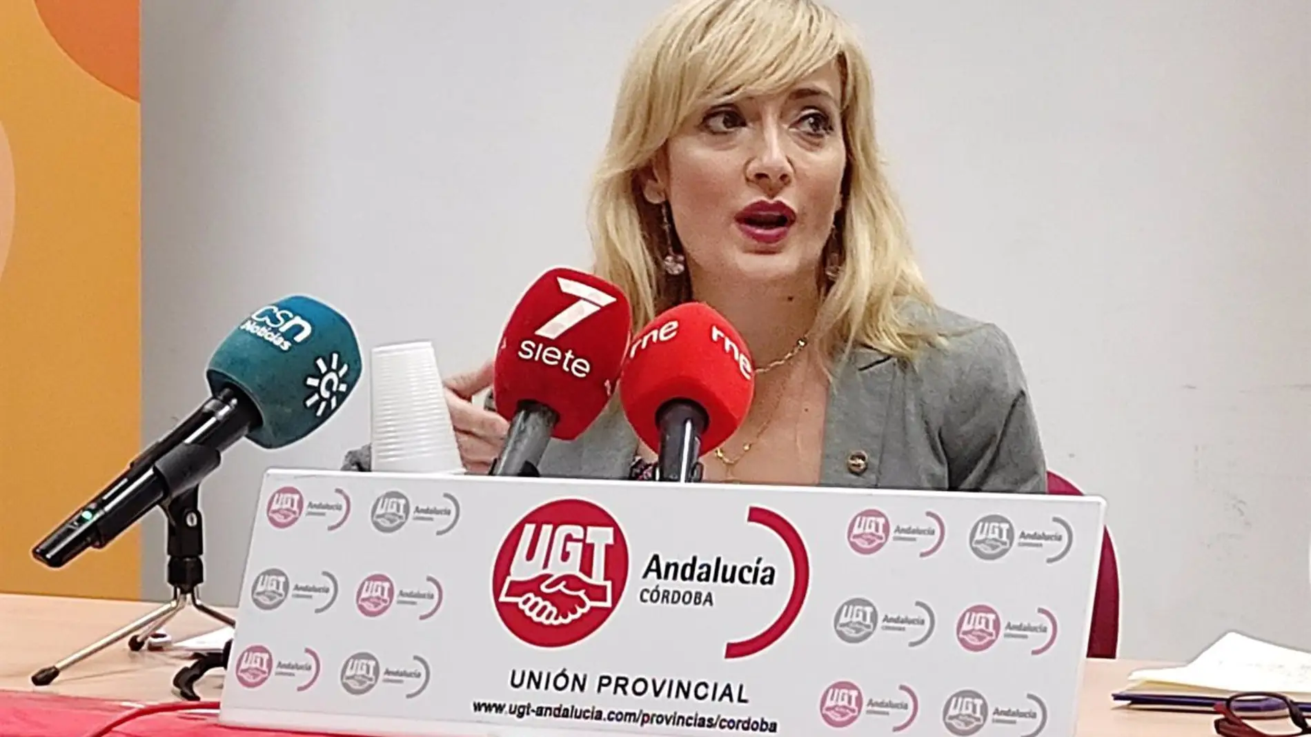 Carmen Castilla, secretaria general UGT Andalucía