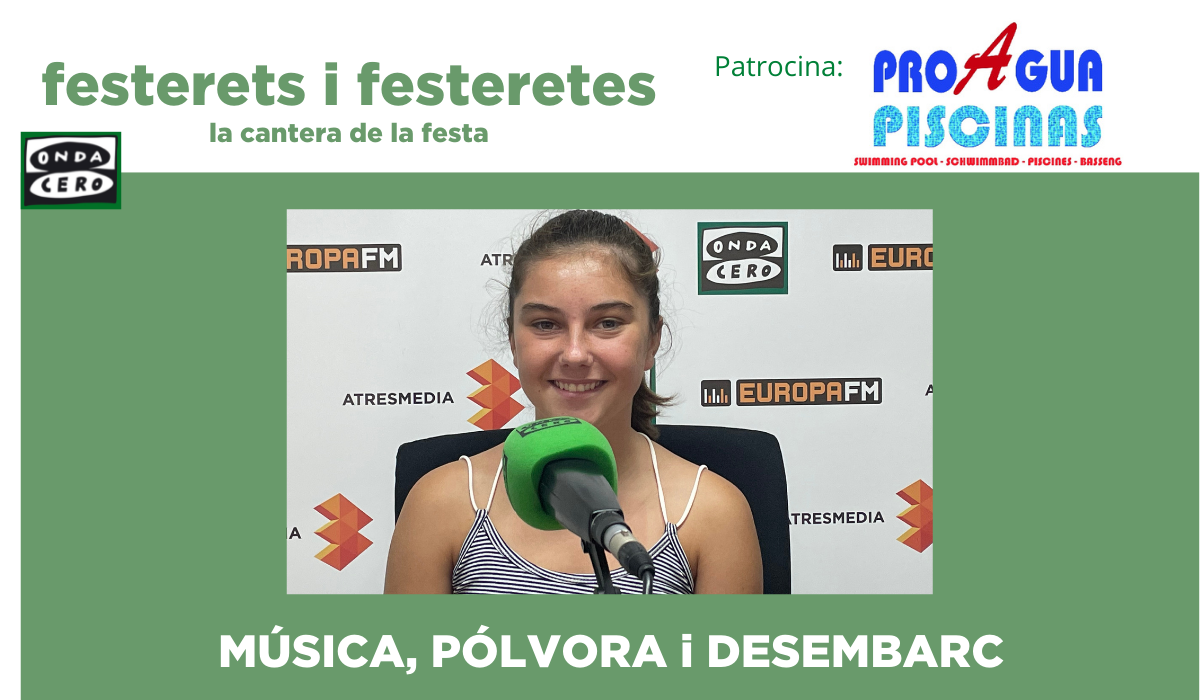 Emma Palomares, preparada per disfrutar de la festa Emma Palomares, preparada per disfrutar de la festa