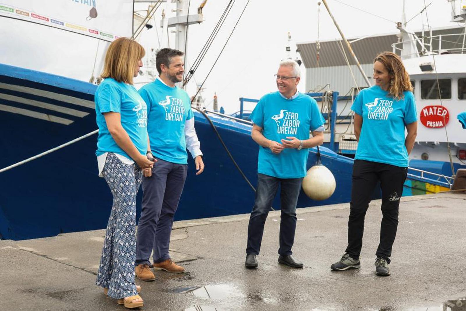 Zero Zabor Uretan vuelve a recorrer los puertos de Euskadi a bordo del barco-museo Mater Zero Zabor Uretan vuelve a recorrer los puertos de Euskadi a bordo del barco-museo Mater