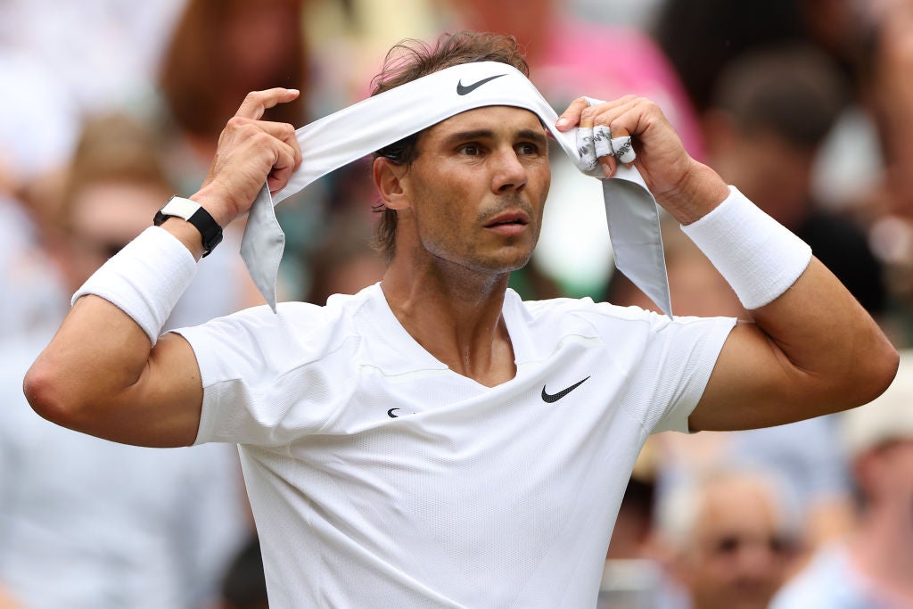 Rafa Nadal se retira de Wimbledon por su lesión abdominal Rafa Nadal se retira de Wimbledon por su lesión abdominal
