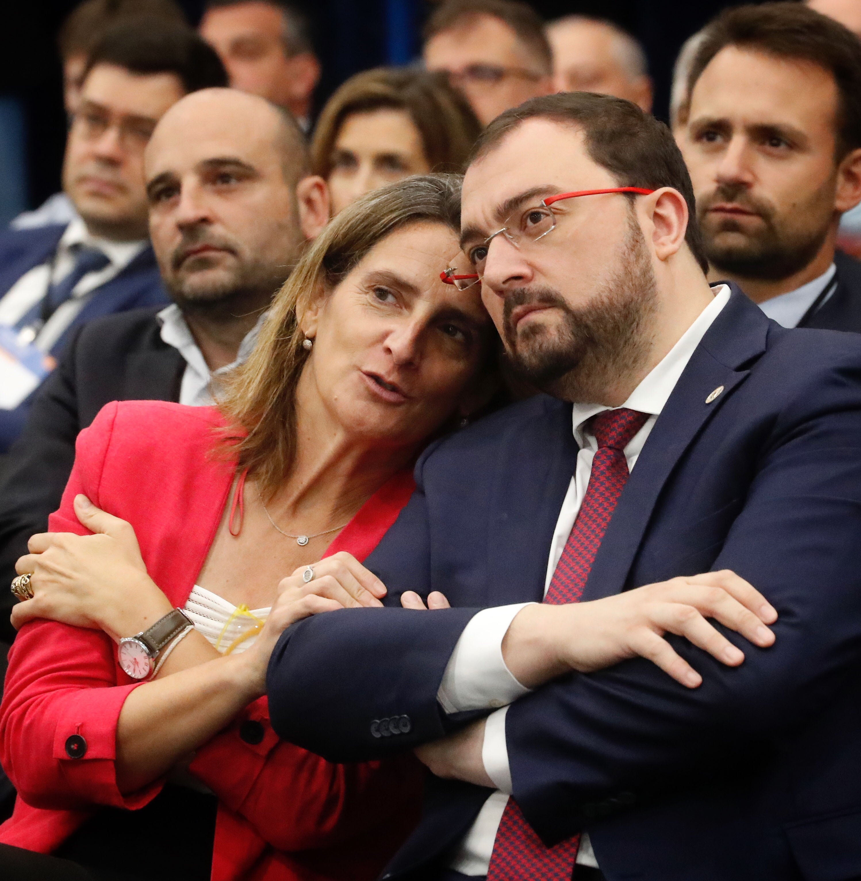 Teresa Ribera: "Asturias tiene un futuro industrial y energético esperanzador" Teresa Ribera: "Asturias tiene un futuro industrial y energético esperanzador"