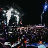 El escenario de DSOKO en El Puerto El escenario de DSOKO en El Puerto