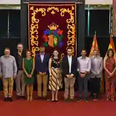 Recepción institucional de cargos festeros Recepción institucional de cargos festeros