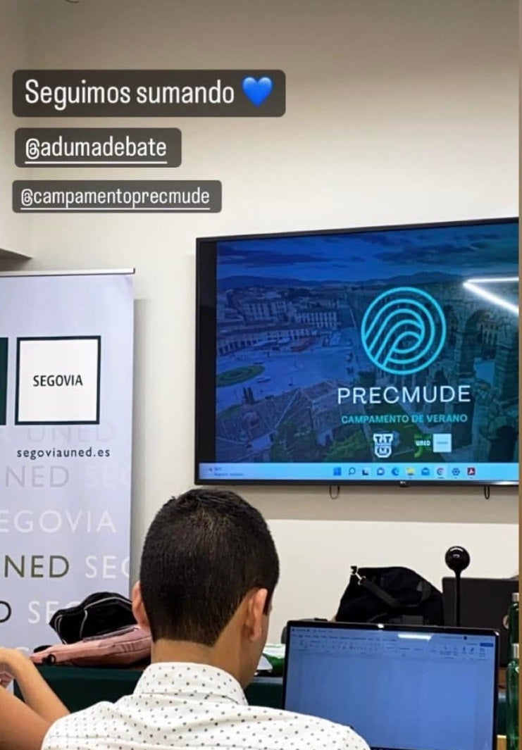 La Uned acoge el Primer Campamento de Oratoria y Debate con 47 universitarios de diversos paises La Uned acoge el Primer Campamento de Oratoria y Debate con 47 universitarios de diversos paises