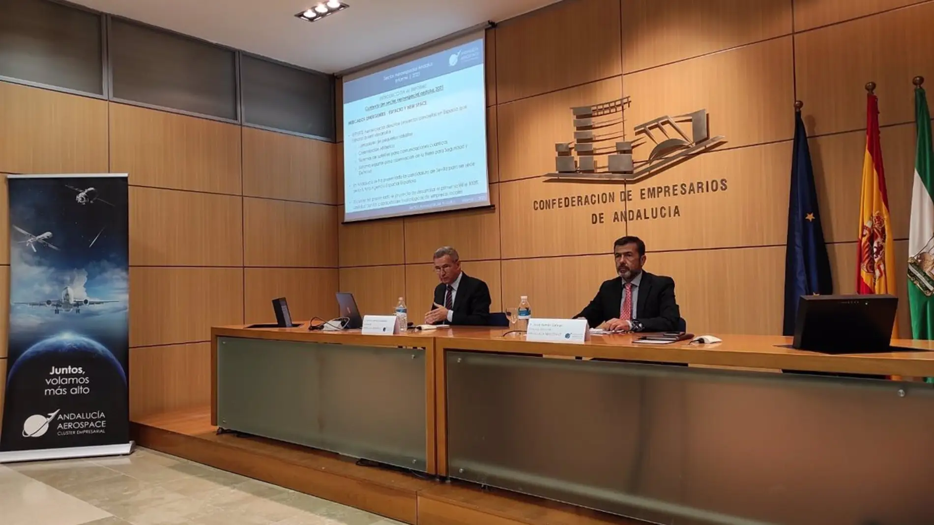 Presentación del informe sobre el sector aeroespacial andaluz