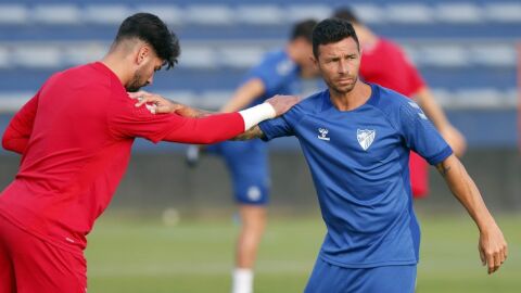 Rub&eacute;n Castro entrenando