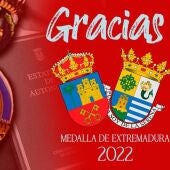 El proceso de unión entre Don Benito y Villanueva de la Serena será reconocido con una de las Medallas de Extremadura 2022