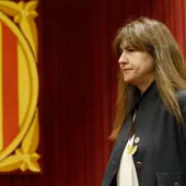La expresidenta del Parlament, Laura Borràs, en una imagen de archivo. La expresidenta del Parlament, Laura Borràs, en una imagen de archivo.