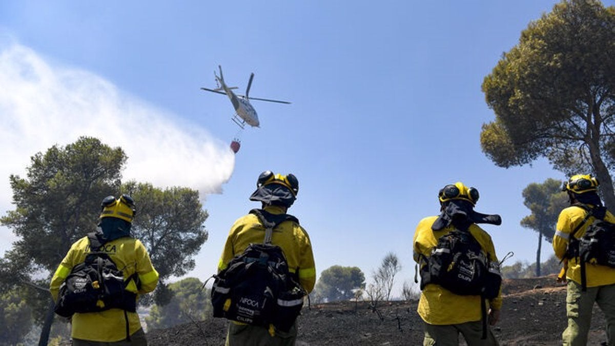 Estabilizado el incendio de El Ronquillo Estabilizado el incendio de El Ronquillo