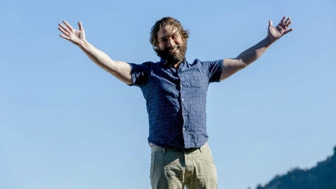 El director Sergio G. S&aacute;nchez, durante la presentaci&oacute;n de 'El secreto de Marrowbone' en el Festival de San Sebasti&aacute;n