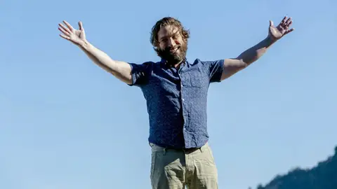 El director Sergio G. Sánchez, durante la presentación de 'El secreto de Marrowbone' en el Festival de San Sebastián El director Sergio G. Sánchez, durante la presentación de 'El secreto de Marrowbone' en el Festival de San Sebastián