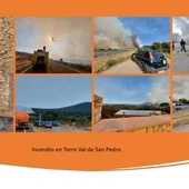 Consecuencias del incendio en Torre val de San Pedro Consecuencias del incendio en Torre val de San Pedro