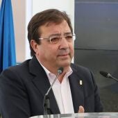 El presidente de Extremadura, Guillermo Fernández Vara