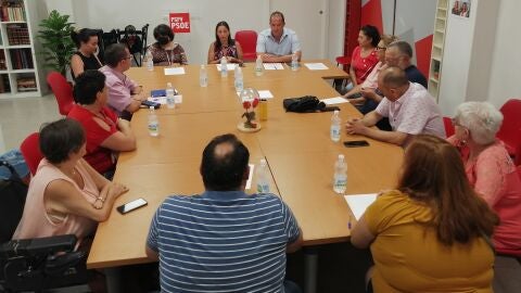PSOE Reunión asociaciones enfermos mentales PSOE Reunión asociaciones enfermos mentales