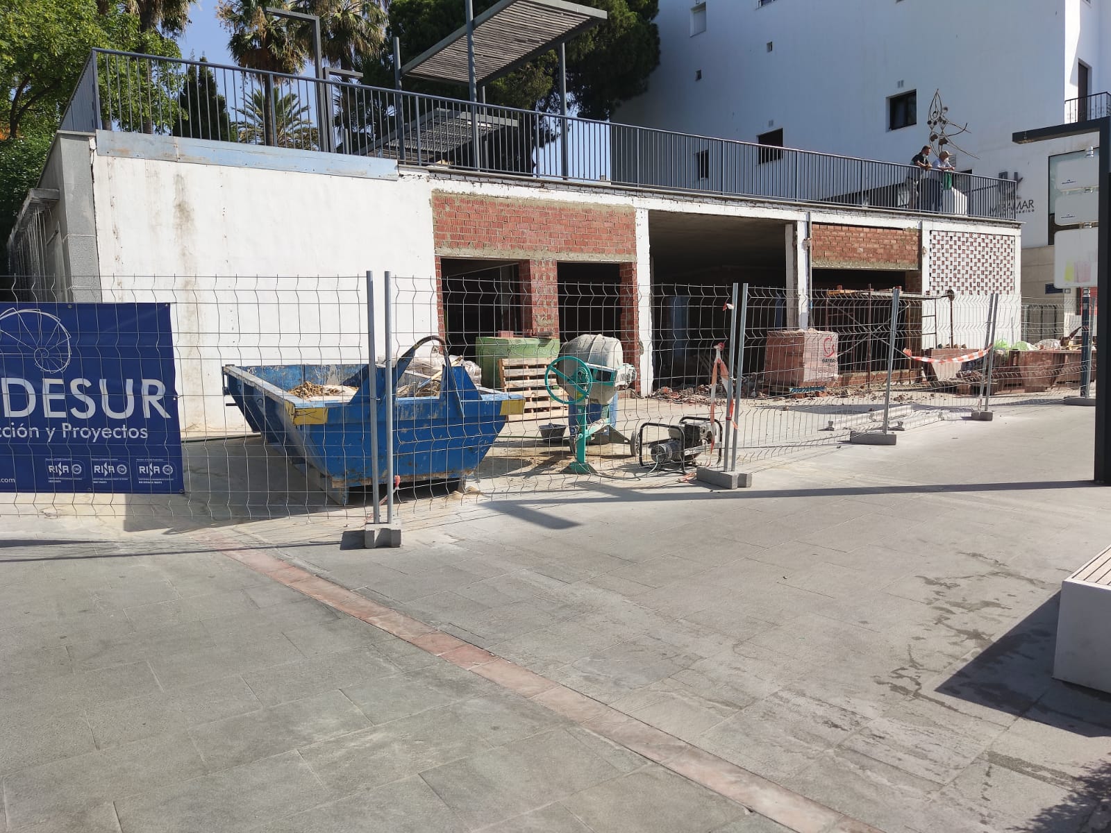 Avanza la obra de la Oficina de Turismo de San Pedro Alcántara Avanza la obra de la Oficina de Turismo de San Pedro Alcántara