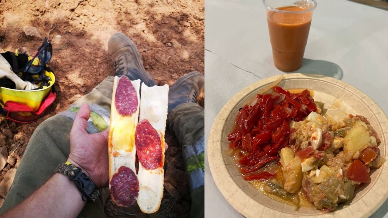 Nuevo gesto de José Andrés: lleva comida a los bomberos de Castilla y León a los que solo daban un bocadillo Nuevo gesto de José Andrés: lleva comida a los bomberos de Castilla y León a los que solo daban un bocadillo