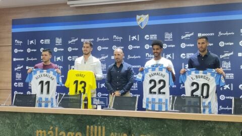 Presentaci&oacute;n de Gallar, Y&aacute;&ntilde;ez, Ramalho y Burgos