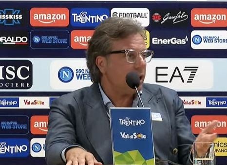 Giuntoli: "Nunca hemos puesto en duda a Politano" Giuntoli: "Nunca hemos puesto en duda a Politano"