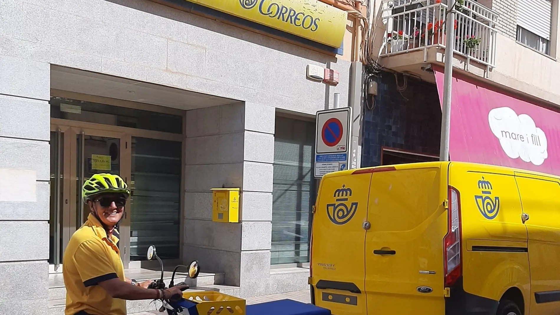 Correos inicia una prueba piloto con un carro de reparto asistido en Vinaròs
