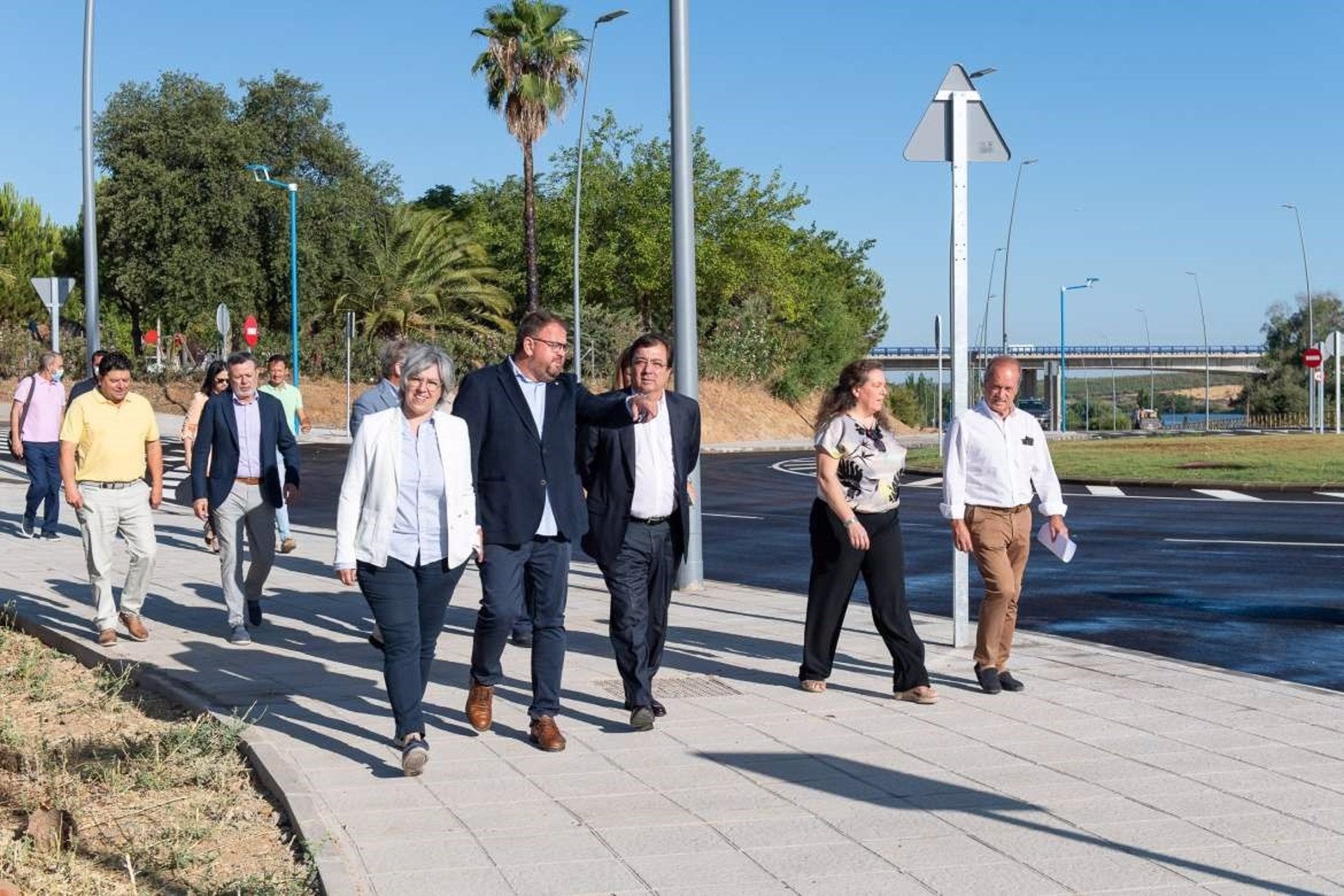 Mérida inaugura la segunda fase del desdoblamiento desde el Puente Lusitania hasta el Polígono El Prado Mérida inaugura la segunda fase del desdoblamiento desde el Puente Lusitania hasta el Polígono El Prado