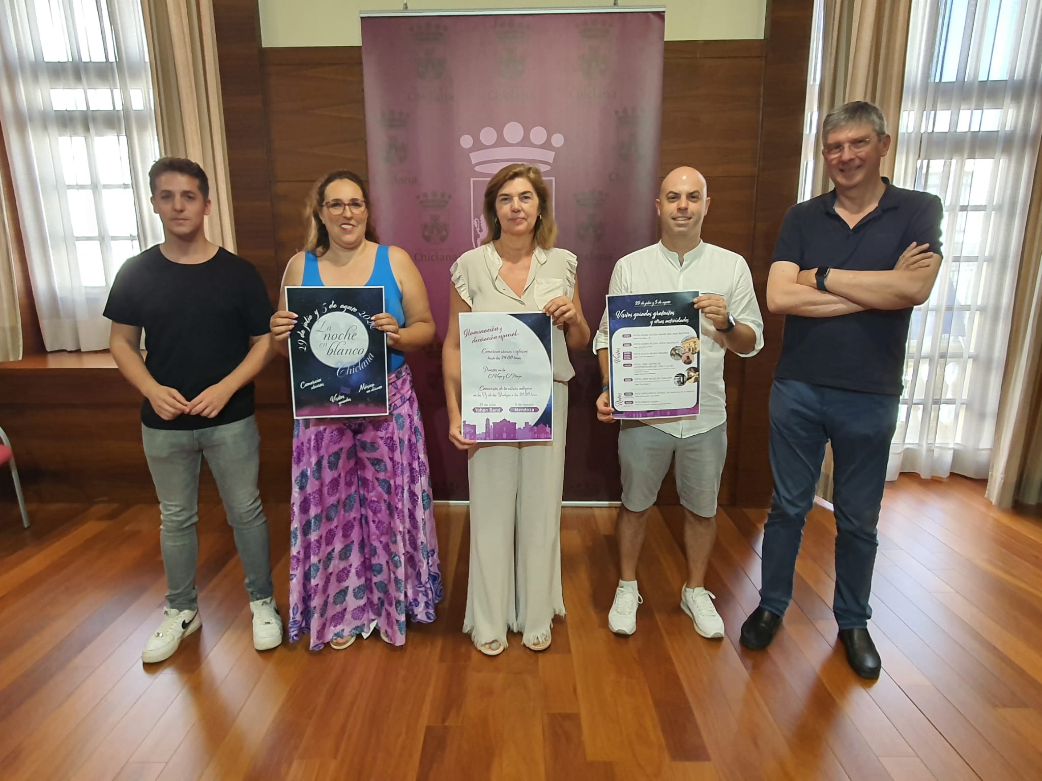 Llegan a Chiclana las noches en blanco de julio y agosto Llegan a Chiclana las noches en blanco de julio y agosto