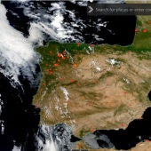 Mapa de los incendios en España en tiempo real