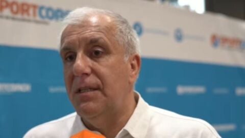 Zelijko Obradovic en l'Alquer&iacute;a del Basket
