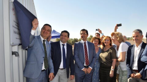 Martínez Arroyo, Valverde y Caballero inauguran la planta de ósmosis inversa en Bolaños