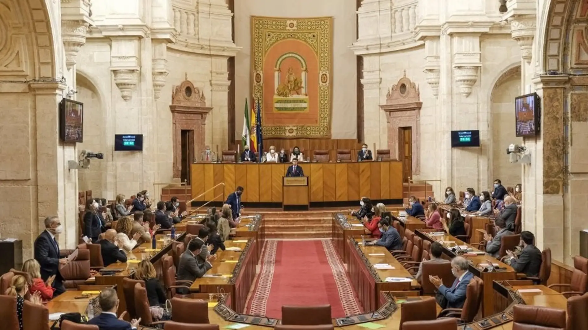 Pleno del Parlamento andaluz 