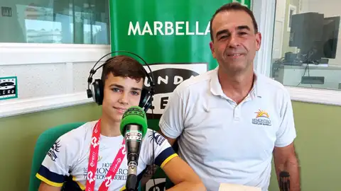 Javier Oriz cadete Los Monteros Triatlón Marbella Triatlón