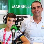 Javier Oriz cadete Los Monteros Triatlón Marbella