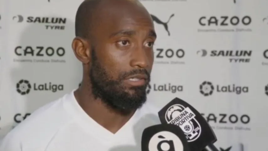 Dimitri Foulquier tras la victoria ante el St Gallen Dimitri Foulquier tras la victoria ante el St Gallen