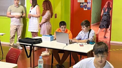 Campus de rob&oacute;tica en "la Covadonga"