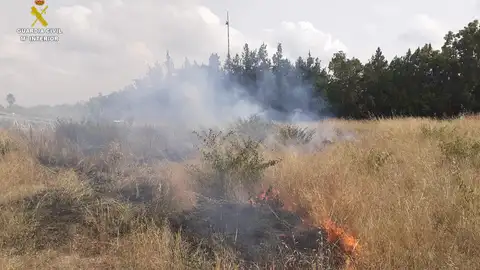 Incendio en La Safor.