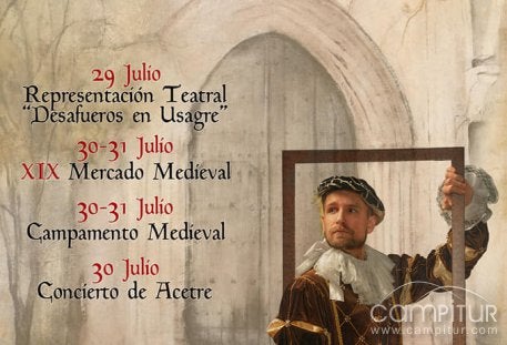 Usagre celebra su I Festival Medieval del 29 al 31 de julio Usagre celebra su I Festival Medieval del 29 al 31 de julio